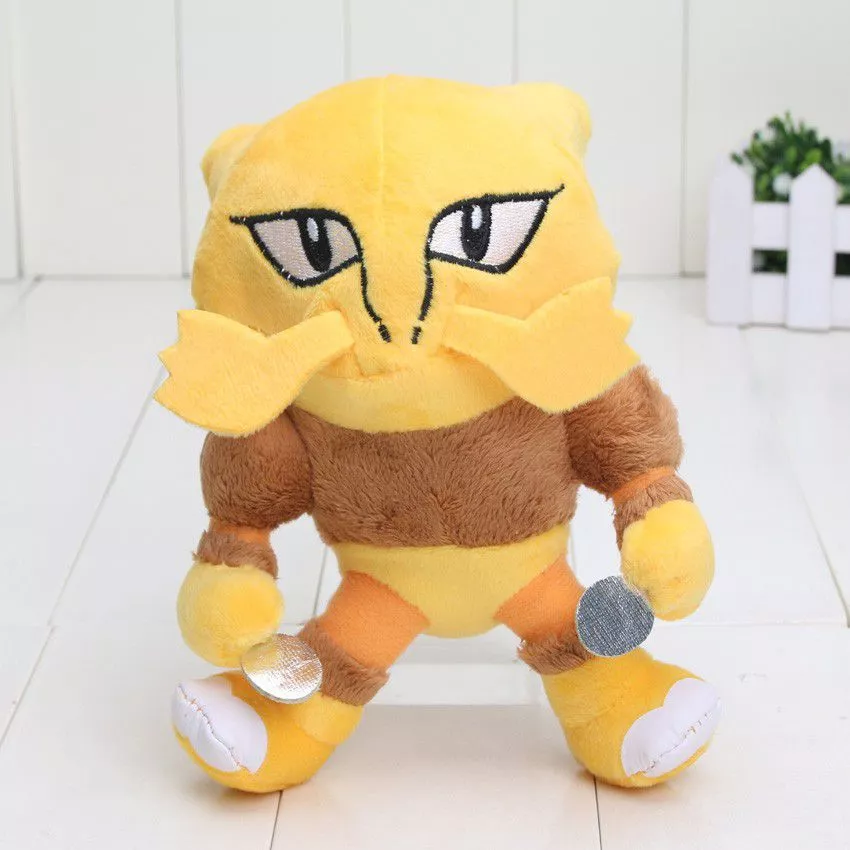 Pelúcia Anime Pokémon Alakazam 18cm