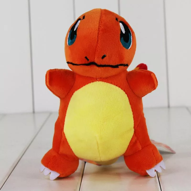 pelucia anime pokemon charmander 18cm Pelúcia Anime Pokemon Charmander 18cm