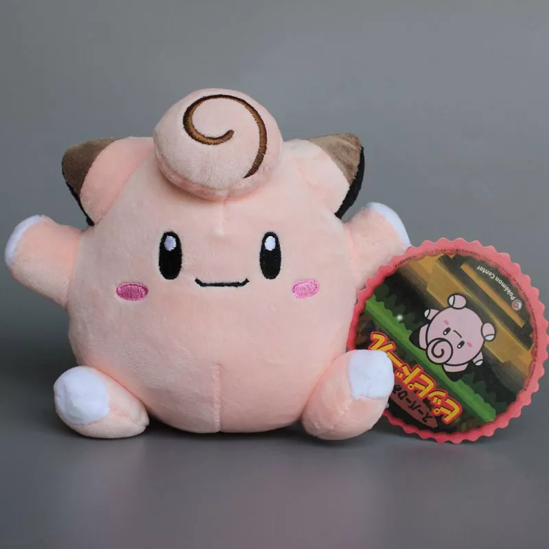 pelucia anime pokemon clefairy 13cm Action Figure One Piece Den Den Mushi 13cm