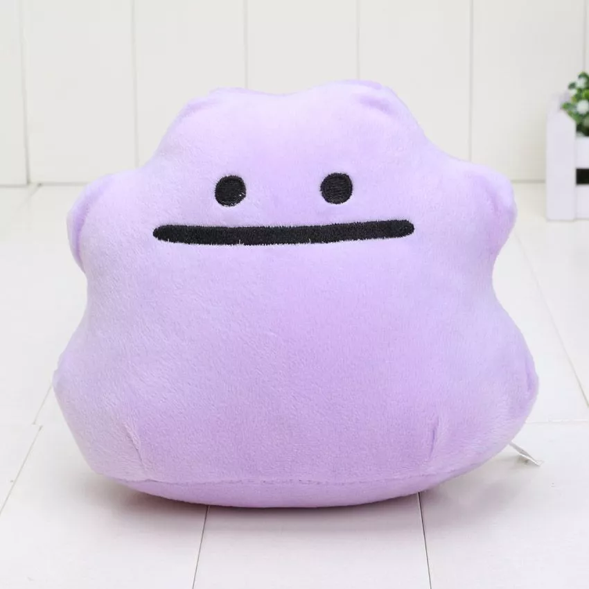 Pelúcia Anime Pokemon Ditto 14cm