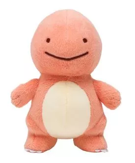 Pelúcia Anime Pokemon Ditto Charmander 12cm