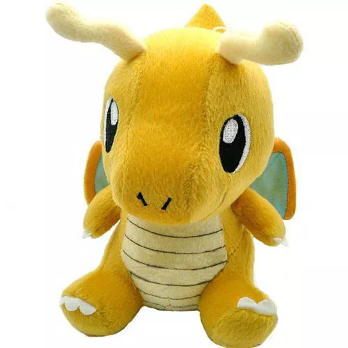 Pelúcia Anime Pokemon Dragonite 18cm
