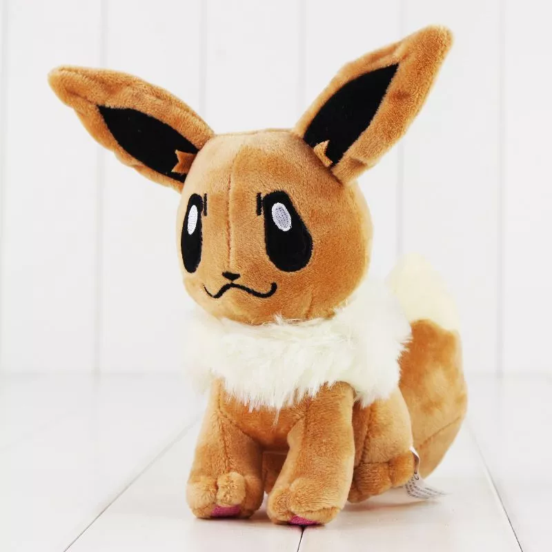 Pelúcia Anime Pokemon Eevee 20cm