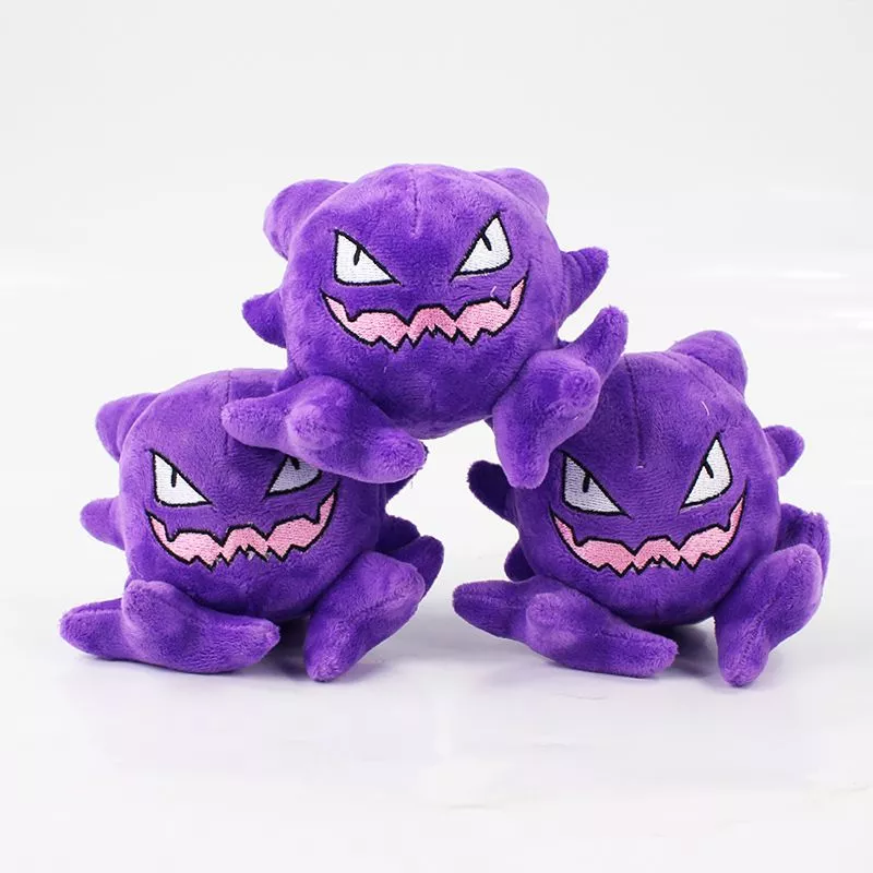 Pelúcia Anime Pokemon Gengar 10cm