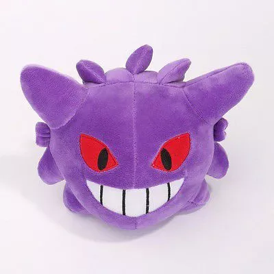 Pelúcia Anime Pokemon Gengar 15cm