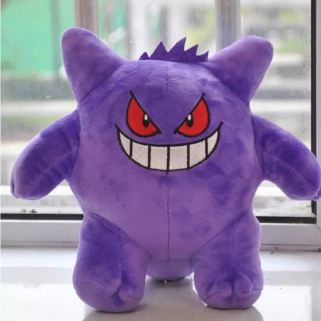 Pelúcia Anime Pokemon Gengar 30cm