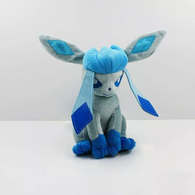 Pelúcia Anime Pokemon Glaceon 20cm
