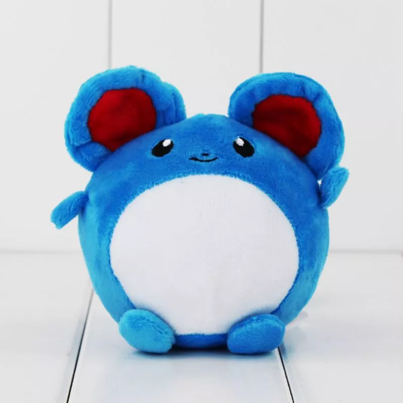 Pelúcia Anime Pokemon Marill 10cm