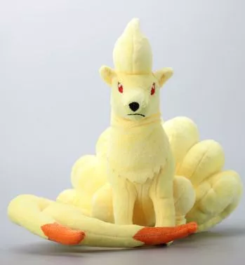 Pelúcia Anime Pokemon Ninetales 25cm
