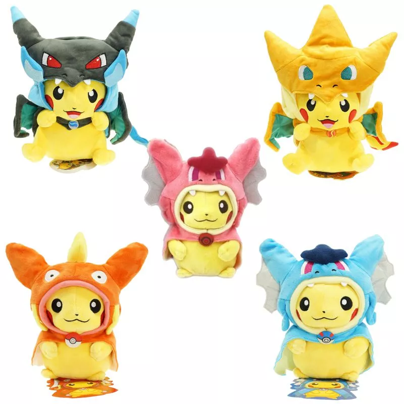 pelucia anime pokemon pikachu 20 25cm diversas cores Brinco Soco Inglês Diversas Cores