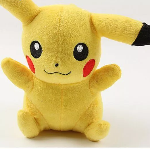Pelúcia Anime Pokemon Pikachu 20cm