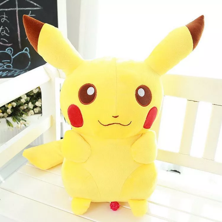Pelúcia Anime Pokemon Pikachu 35cm