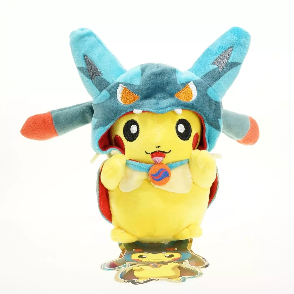 Pelúcia Anime Pokemon Pikachu Lucario 20cm