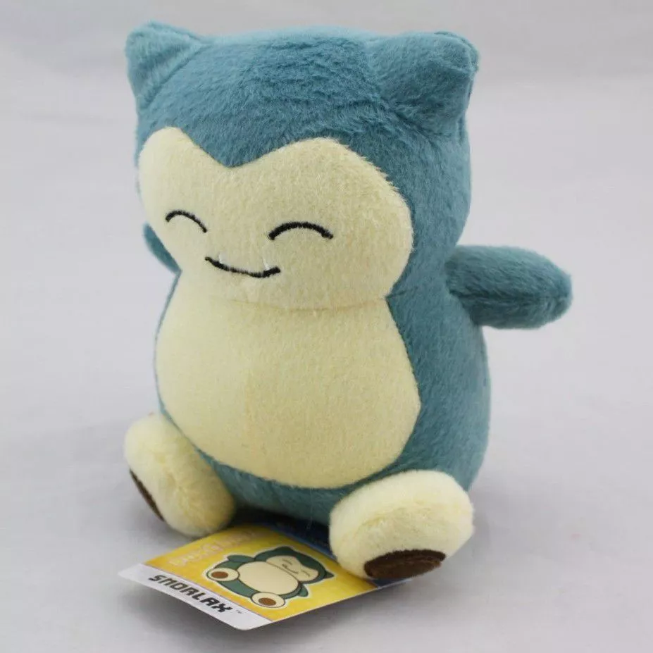 Pelúcia Anime Pokemon Snorlax 14cm