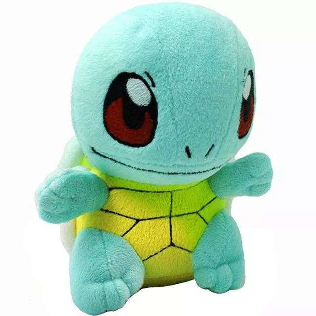 Pelúcia Anime Pokemon Squirtle Turtle 30cm