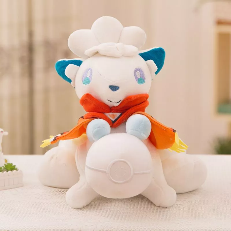 Pelúcia Anime Pokémon Vulpix de Alola