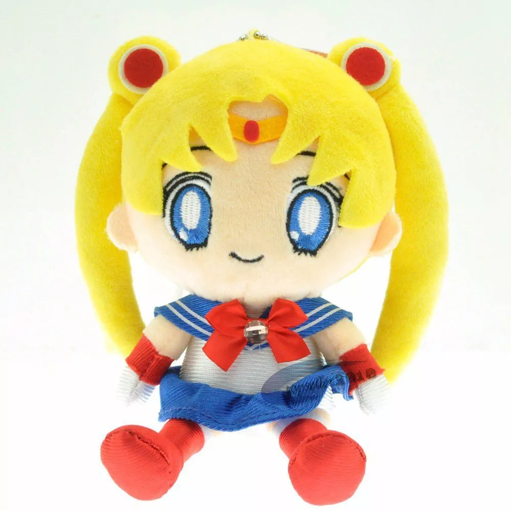 pelucia anime sailor moon tsukino usagi 16cm Prendedor cabelo Anime sailor moon cosplay acessórios tsukino usagi headdress grampos de cabelo