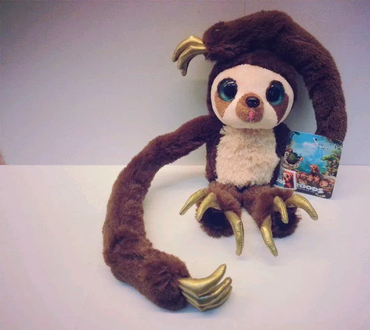 Pelúcia Bicho Preguiça Para Abraçar 57cm