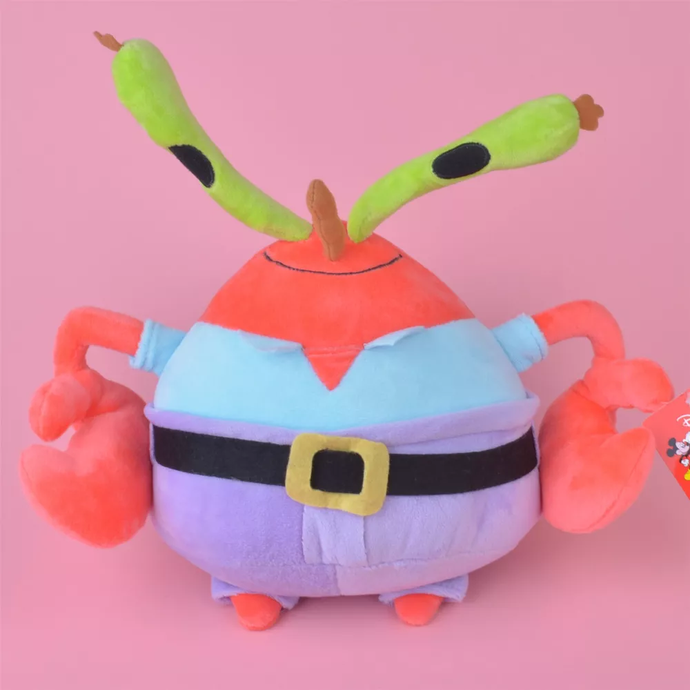 pelucia bob esponja seu sirigueijo 25cm mr. krabs bebe criancas boneca Pelúcia Bob Esponja Seu Sirigueijo 25cm Mr. Krabs Bebê Crianças Boneca Presente, Lindo Brinquedo de Pelúcia Frete Grátis