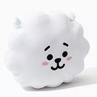 pelucia bts bt21 tata van cooky chimmy shooky k pop 730 40cm 1 Colar K-Pop Wang yibo mesmo colar skate ins rua dança tendência colar acessórios