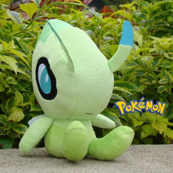 Pelúcia Cosplay Anime Pokemon Celebi 18cm