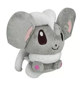 Pelúcia Cosplay Anime Pokemon Cinccino Chillaccino Center Poke 13cm