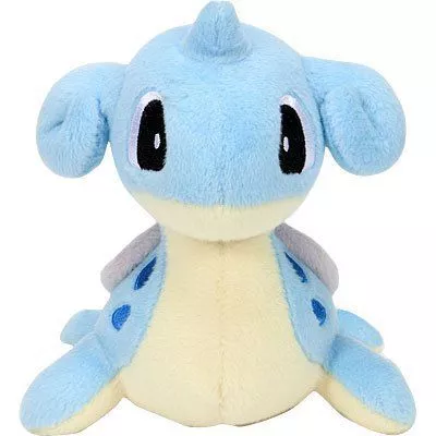 pelucia cosplay anime pokemon lapras center poke 15cm Action Figure Pokebola Pokemon Pikachu Cosplay Branco/Preto