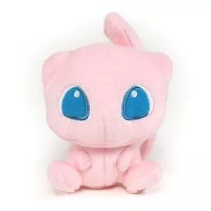 Pelúcia Cosplay Anime Pokemon Mew Raro 15cm