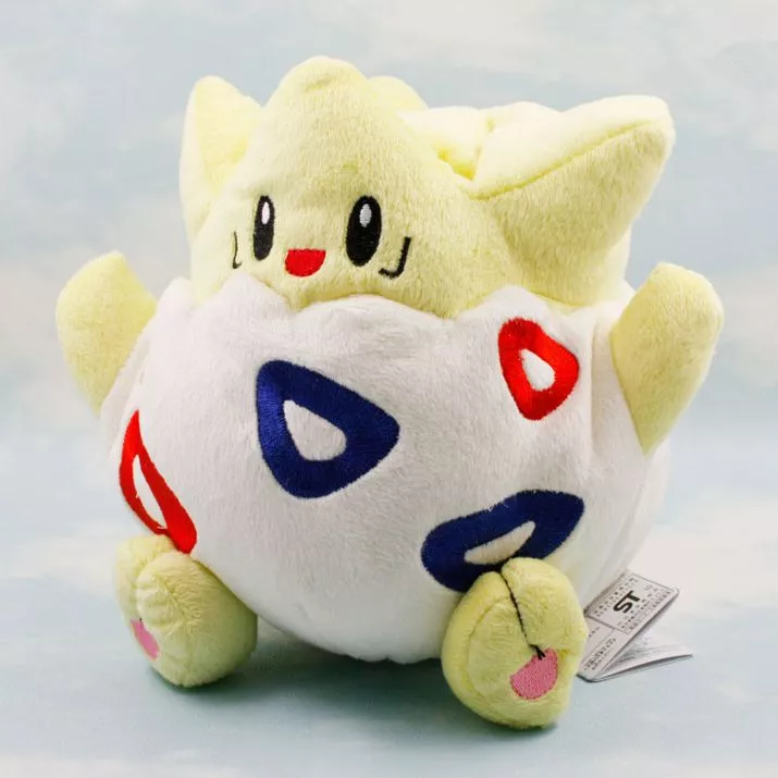 Pelúcia Cosplay Anime Pokemon Togepi 18cm