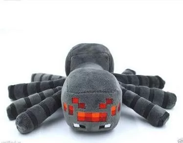 pelucia cosplay minecraft aranha spider 16cm Colar Marvel Homem-Aranha Teia Dourado