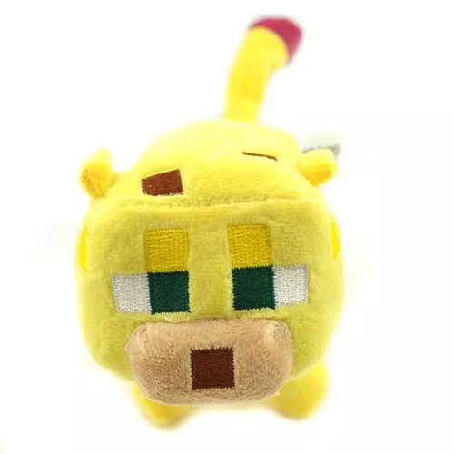 Pelúcia Cosplay Minecraft  Ocelot 24cm