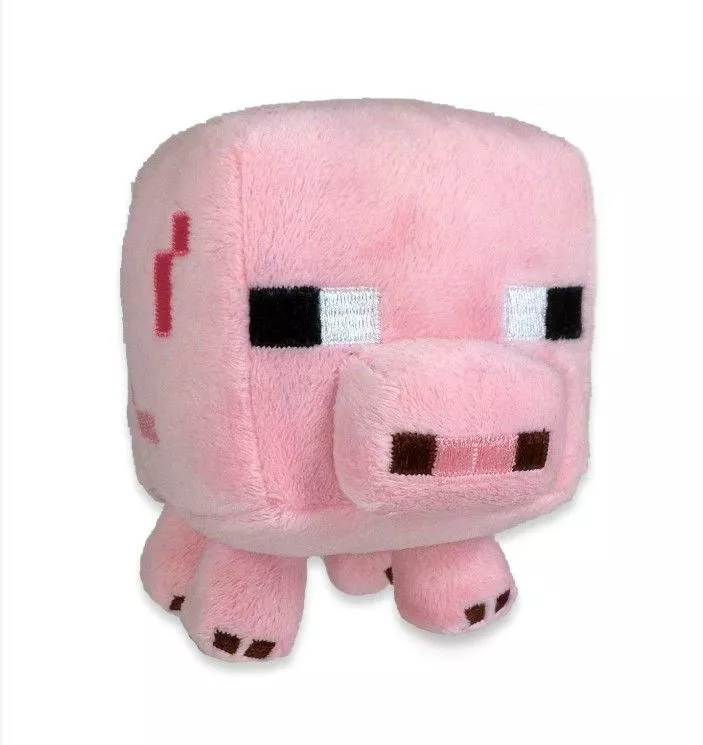 Pelúcia Cosplay Minecraft Porco Piggy Piggy 17cm