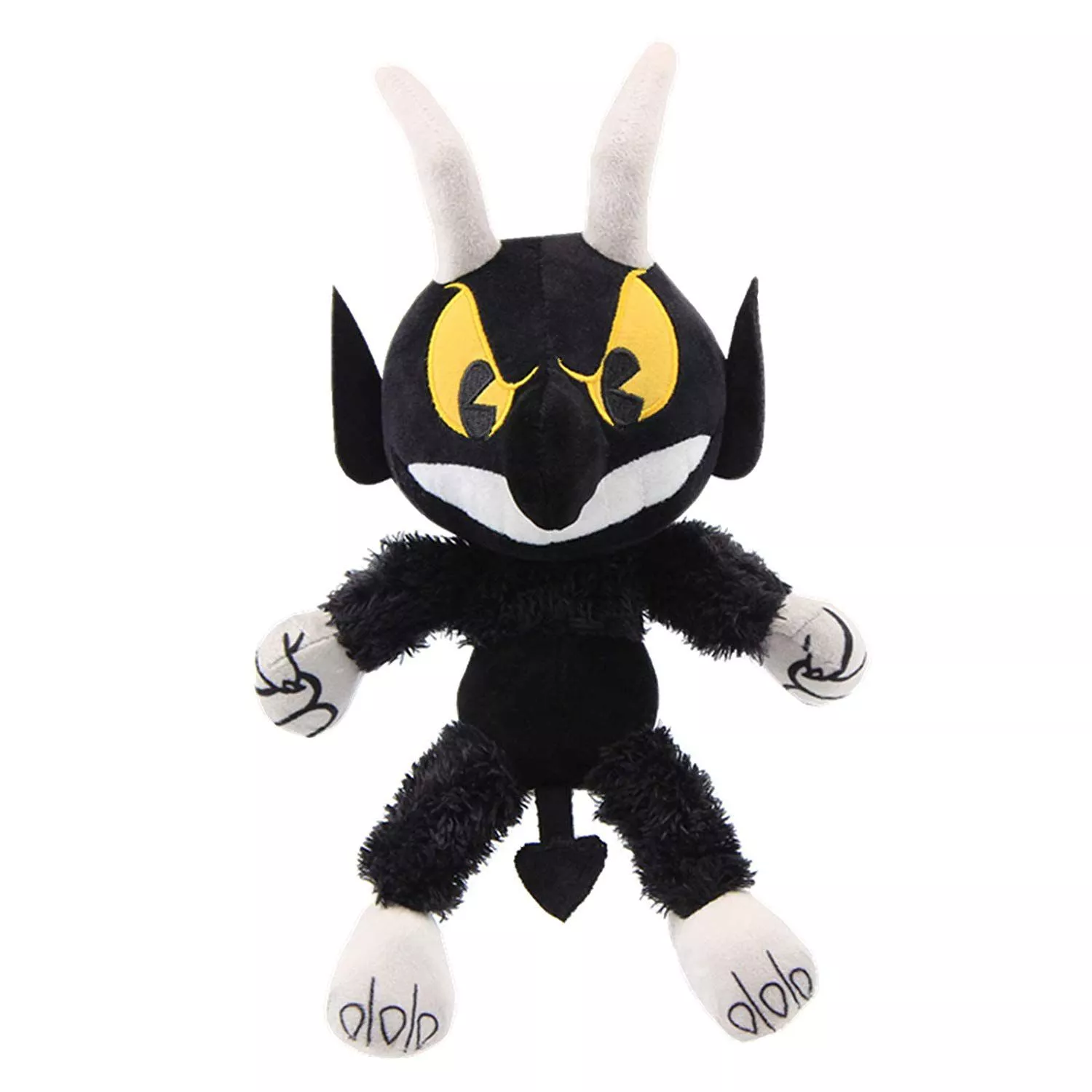 pelucia cuphead diabo meninos meninas brinquedo de pelucia bonito dos desenhos Boné anime darling in the franxx cosplay zero dois código: 002 strelizia ícone chapéu anime acessórios pico boné diabo chifre chapéu casual