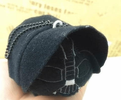 pelucia darth vader star wars tsum tsum 9cm Anel Star Wars Darth Vader Guerra Estrela Anéis de Metal Cavaleiro Máscara Do Partido Anel Anéis de Casamento Para As Mulheres Homens Jóias anel masculino