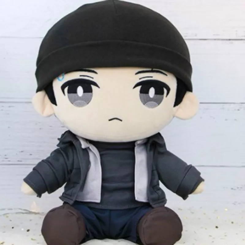 pelucia detroit become human connor uniforme game 30cm Pelúcia Anime Death Note Ryuuku Plush Soft Toy Stuffed Boneca 30cm