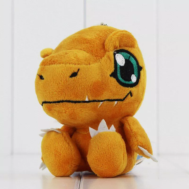 Pelúcia Digimon Agumon Anime 10cm