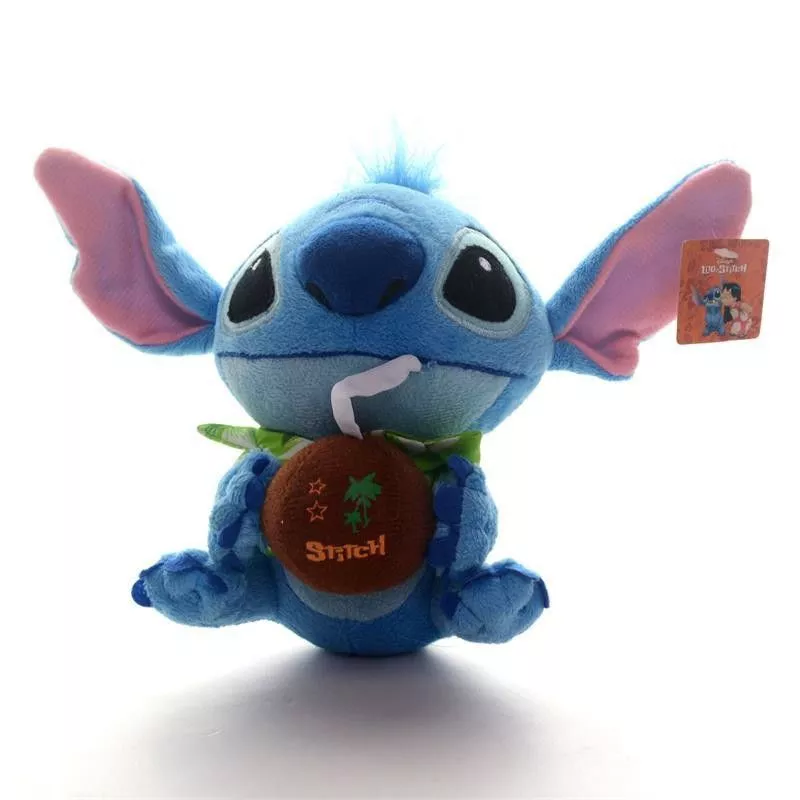 pelucia disney lilo stitch coco 18cm Pelúcia Disney Lilo & Stitch Bateria 18cm