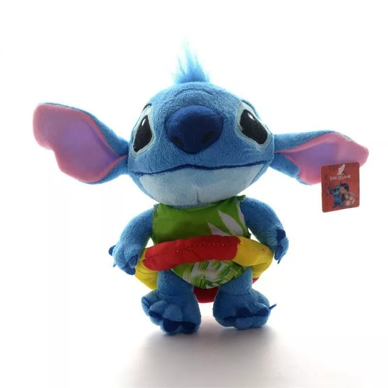 Pelúcia Disney Lilo & Stitch Praia 18cm