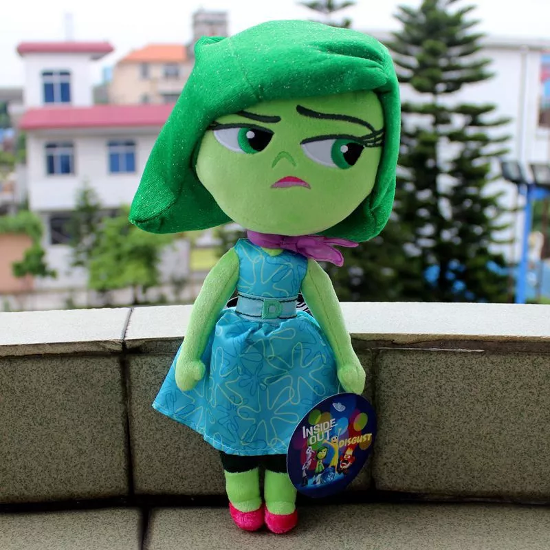 pelucia disney pixar inside out divertida mente disgust nojinho 28cm Série de Inside Out é anunciada para o Disney+.