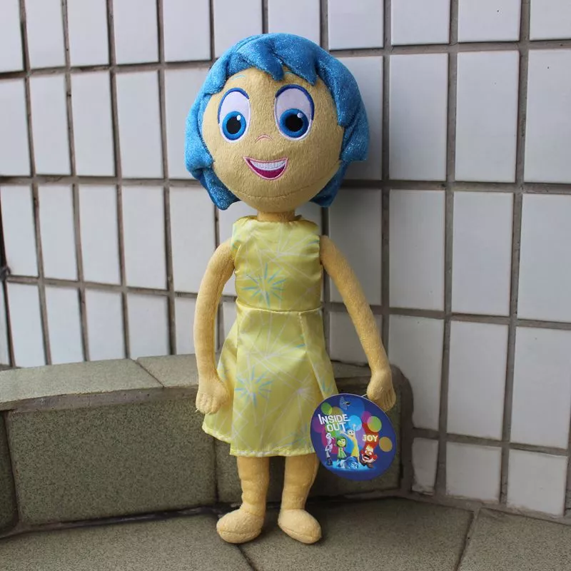 Pelúcia Disney Pixar Inside Out Divertida Mente Joy Alegria 38cm