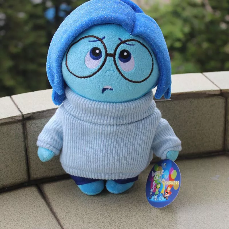 pelucia disney pixar inside out divertida mente sadness tristeza 26cm Pulseira Bracelete Mary Poppins