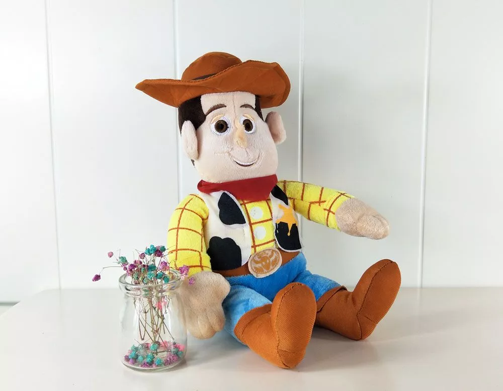 pelucia disney pixar toy story woody 33cm Pelúcia Set 2pçs 20cm Toy Story Woody & Buzz Lightyear Boneca de Brinquedo de Pelúcia Macia Brinquedos de Pelúcia para Crianças Crianças Presentes de Natal Aniversário