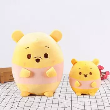 pelucia disney pooh 10 cm Colar Pooh Urso Pingente Gaiola Pérola Pérola Pérolas Pingente de Colar Longo Mulheres Meninas Presente Jóias 2019 Acessórios Grande de Peluche Bonito Dos Desenhos Animados