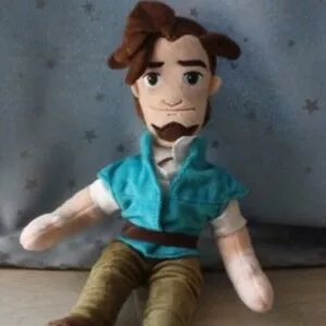 pelucia disney tangled rapunzel flynn rider principe 30cm Estojo Urso Panda Pelucia 30cm