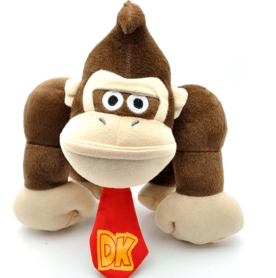 Pelúcia Donkey Kong Super Mario 22cm