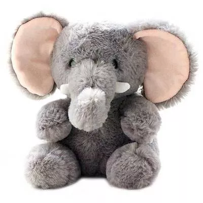 pelucia elefante 35cm 3453 Colar elefante para mulher homem longo nariz elefante ouro e prata cor pingente colar noivado jóias