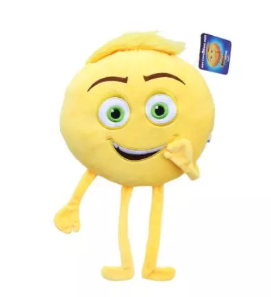 Pelúcia Emoji Emoticon Feliz 20cm