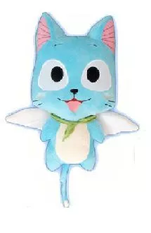 pelucia fairy tail happy anime 40cm Pelúcia Dreamworks Como Treinar Seu Dragão 3 Fúria da Luz Light Fury 23cm