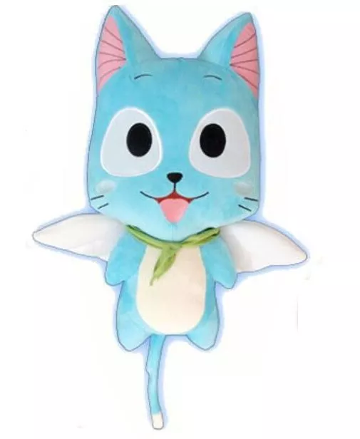 Pelúcia Fairy Tail Happy Anime 56cm
