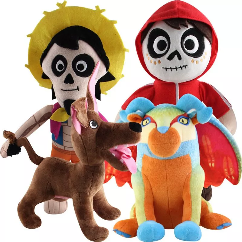 pelucia filme coco pixar brinquedos 30cm miguel hector dante cao morte pepita Elio, próximo filme da Pixar é adiado para 2025.